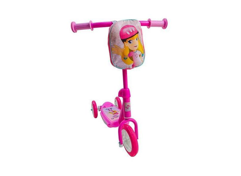 Patinete Unitoys Bag Mini Mochilinha Ref.1794 - Rosa