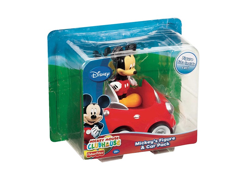 Boneco Disney Mickey Veículo - Mattel