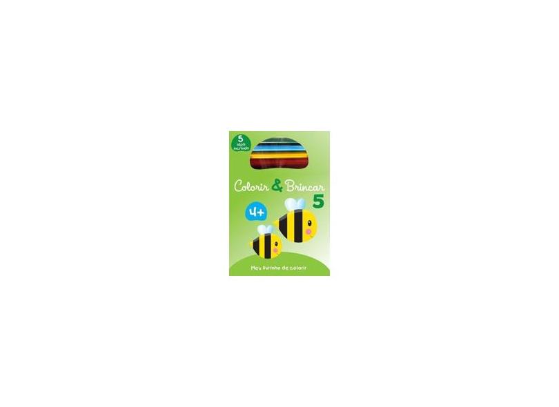 Colorir & Brincar 5 Verde - Yoyo Books - 9789462449473