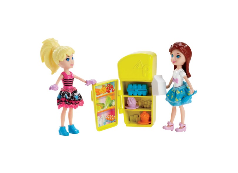 Boneca Polly Dia Divertido cozinha Mattel