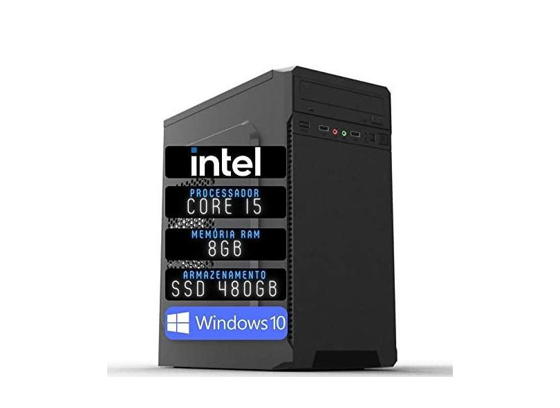 Computador 3green Desktop Intel Core i5 8GB SSD 480GB Windows 10 3D-018