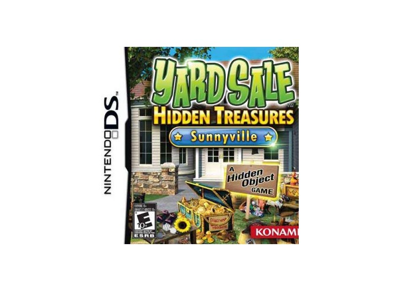 Jogo Yard Sale Hidden Treasures Sunnyville Konami NDS