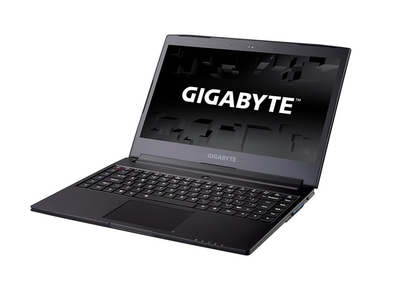 Notebook Gigabyte Intel Core i7 7700HQ 7ª Geração 16 GB de RAM 250.0 GB 14 " GeForce GTX 1060 Windows 10 Aero 14