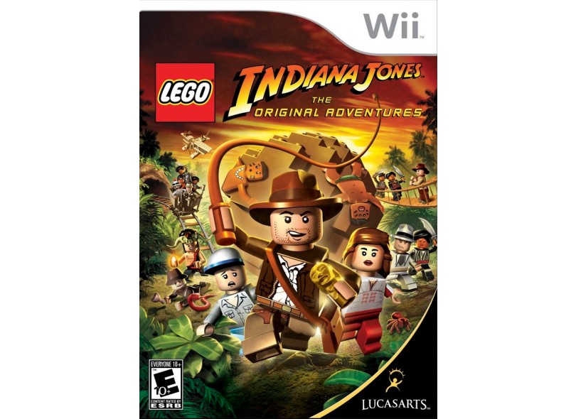 Jogo Lego Indiana Jones: The Original Adventures LucasArts Wii
