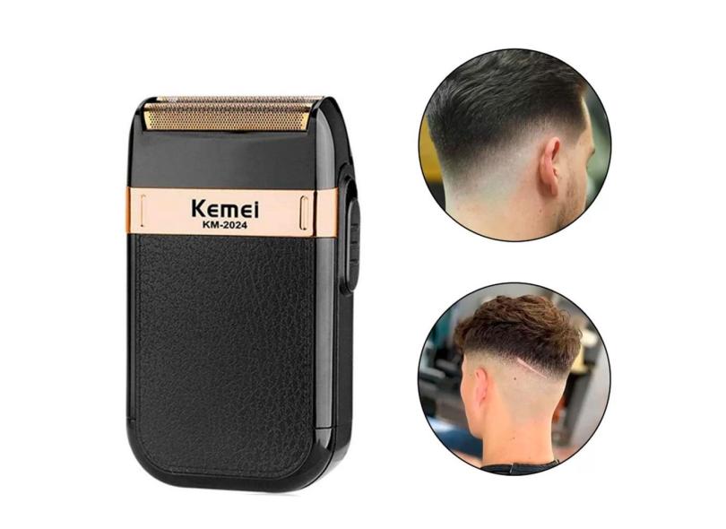 Maquina Barbeador Kemei Classic Shaver Barba Km-2024 Bivolt