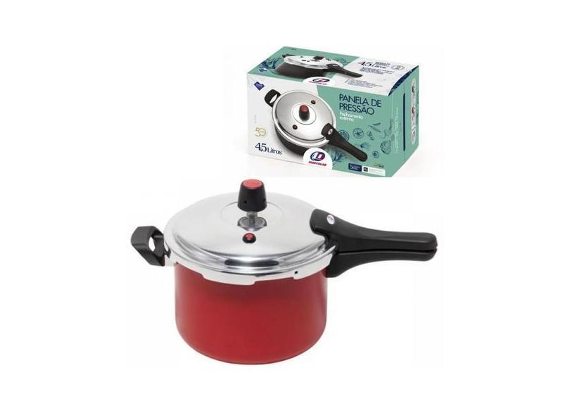 Panela De Pressão Marcolar Antiaderente Teflon Fechamento Externo 4,5