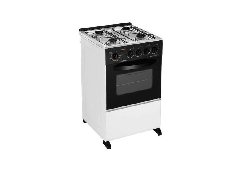 Fogão à Gás Esmaltec Caribe 4112 Branco Forno 53,2L GLP - Bivolt  , Bi