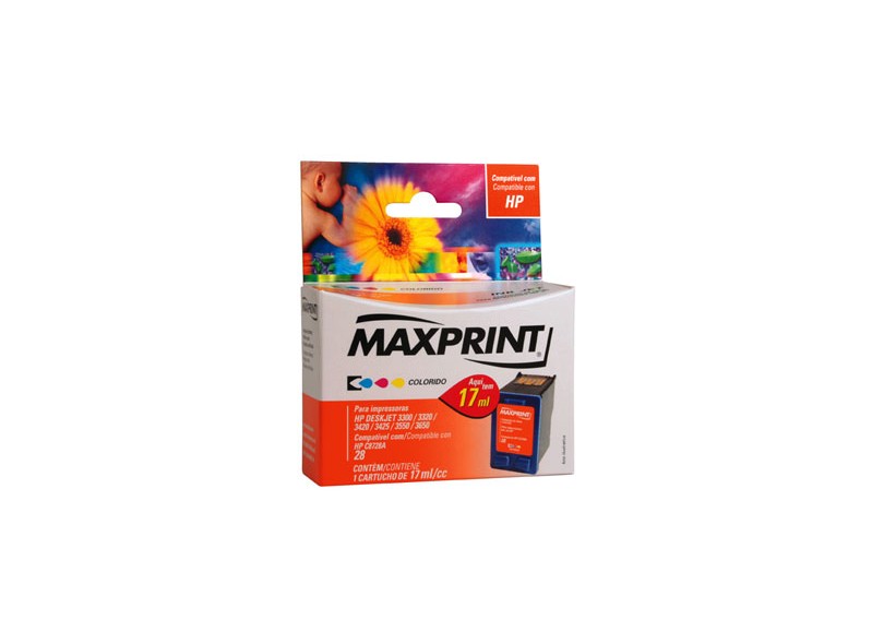 Cartucho Colorido Maxprint C8728A