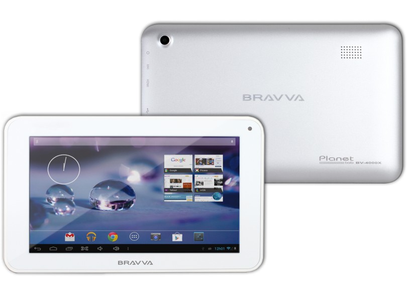 Tablet Bravva Planet Tab Wi-Fi 8 GB TFT 7" Android 4.2 (Jelly Bean Plus) BV-4000X
