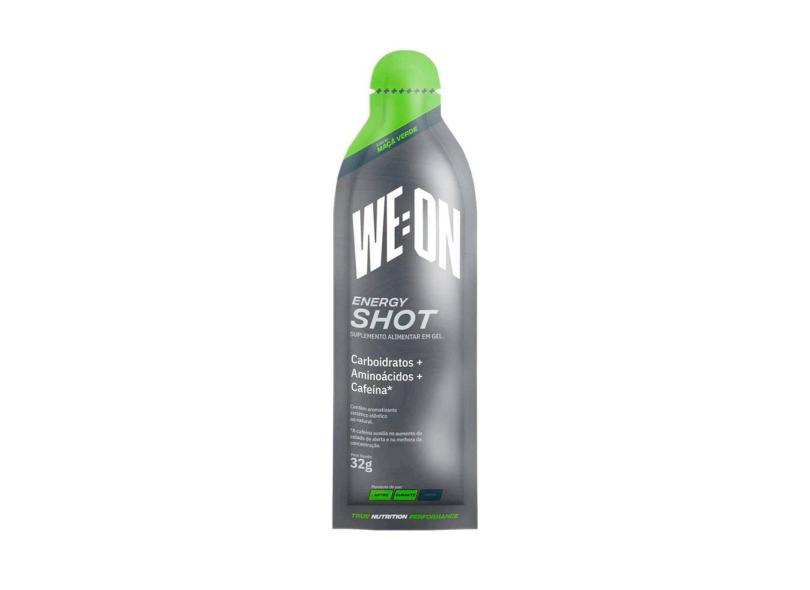 ENERGY SHOT GEL AMINO COM CAFEINA SACHê MAçã VERDE WEON 