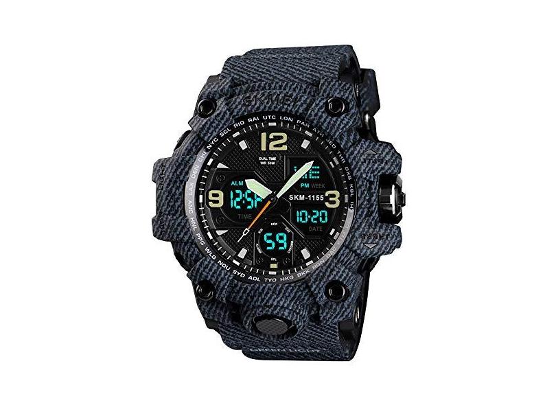 Skmei B Quartzo Digital Homens Eletr Nicos Assista Moda Casual Esportes Masculino Rel Gio De