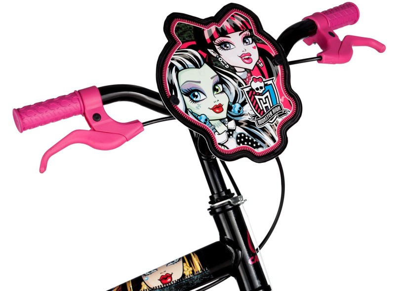Bicicleta Caloi Aro 16 Monster High Linha 2015