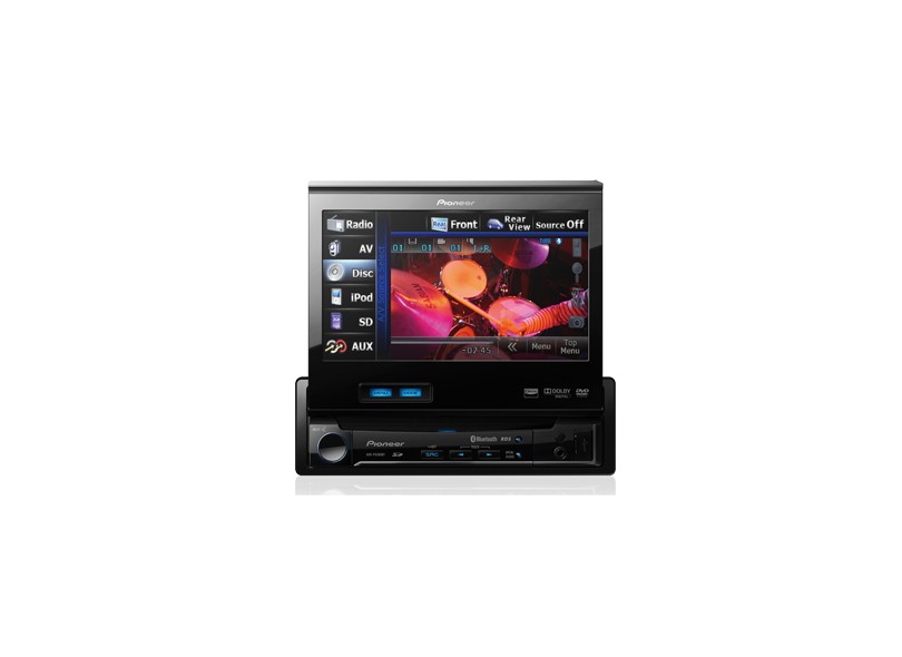 DVD Player Automotivo Pioneer AVH-P5280BT c/ tela de 7''