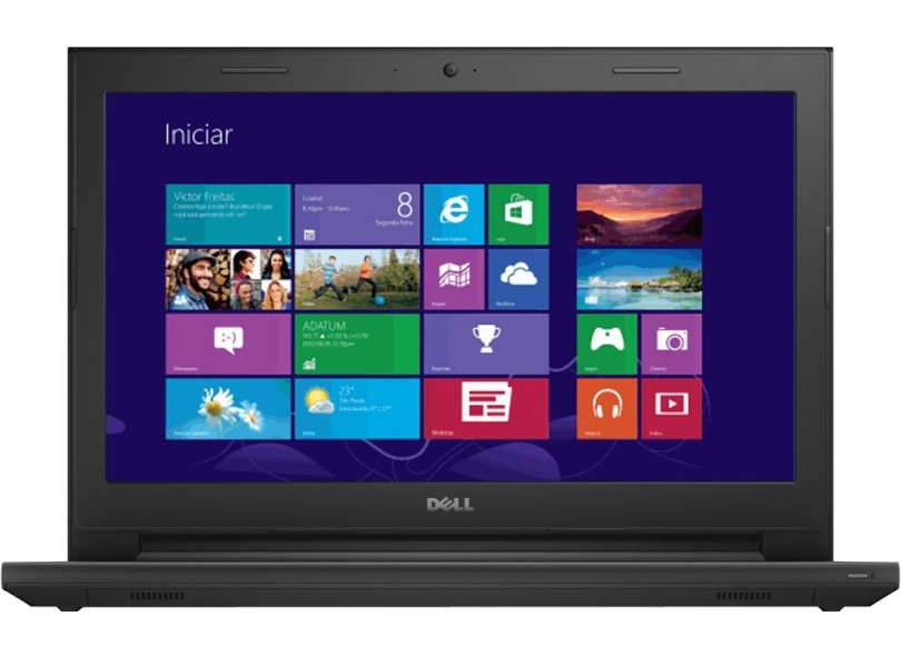 Notebook Dell Inspiron Intel Core i3 4005U 4ª Geração 4GB de RAM HD 1 TB LED 14" Windows 8.1 I14-3442-A10