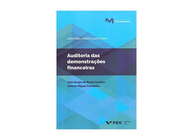 Auditoria das Demonstrações Financeiras - Julio Cardozo - 9788522520336