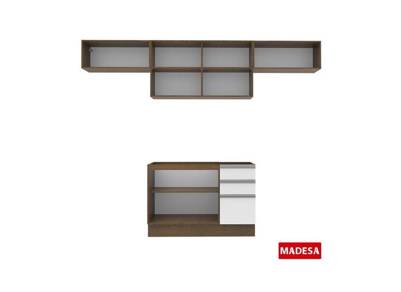 Cozinha Compacta 6 Portas 3 Gavetas Marina Madesa