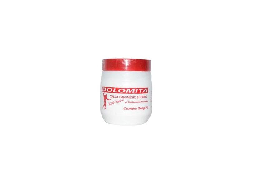 Dolomita Cálcio Magnésio E Ferro - 240G