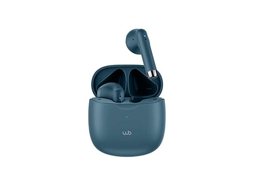 WB Fone de ouvido Bluetooth In-ear sem fio Noma TWS 28 Horas de Bateria Com Microfone Proteção IPX4 - Azul