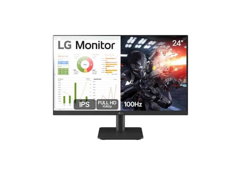 Monitor Gamer LG 24  Ips Full Hd 24ms500-b - 100hz, Hdmi 24MS500-B