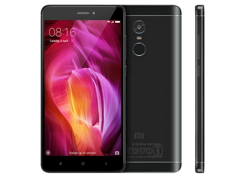 Smartphone Xiaomi Redmi Note 4 64GB Deca-Core 2 Chips Android 6.0 (Marshmallow) 3G 4G Wi-Fi