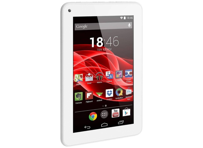 Tablet Multilaser Supra 8.0 GB LCD 7 " Android 4.4 (Kit Kat) NB200