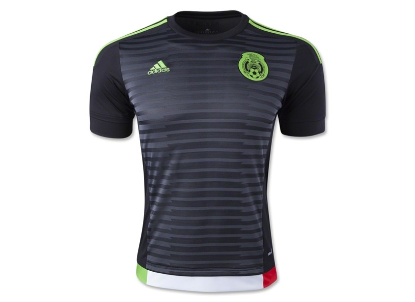 Camisa Jogo México I 2015 sem número Adidas