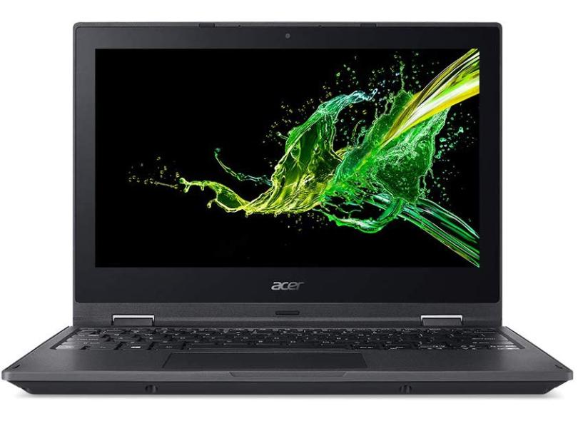 Notebook Conversível Acer TravelMate Intel Celeron N3450 4 GB de RAM 128.0 GB 11.6 " Full Touchscreen Windows 10 TMB118-RN-C0A9