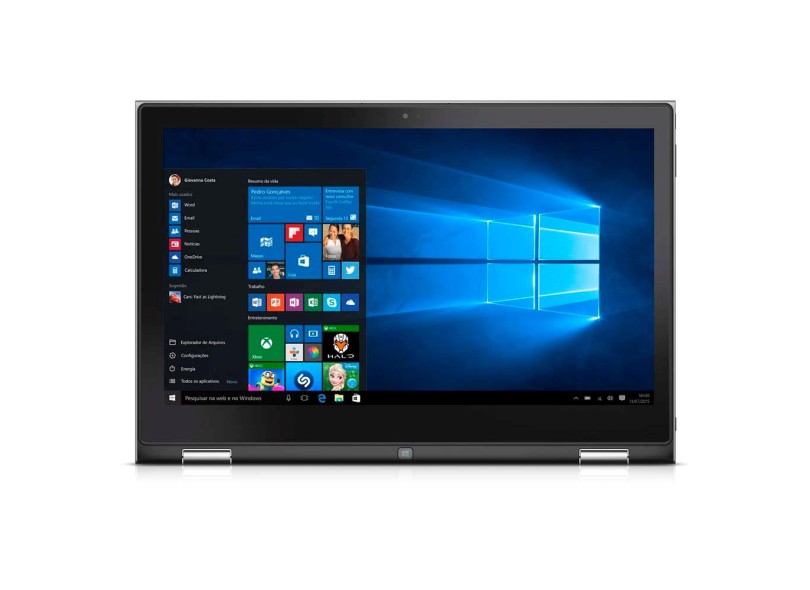 Notebook Conversível Dell Inspiron 7000 Intel Core i3 5010U 4 GB de RAM HD 500 GB LED 13.3 " Touchscreen 5500 Windows 10 I13-7348-C10