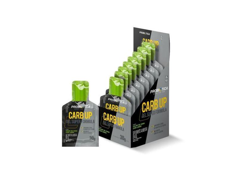 Carb Up Gel Caldo De Cana Com Limão 30G - Probiotica - Probiótica