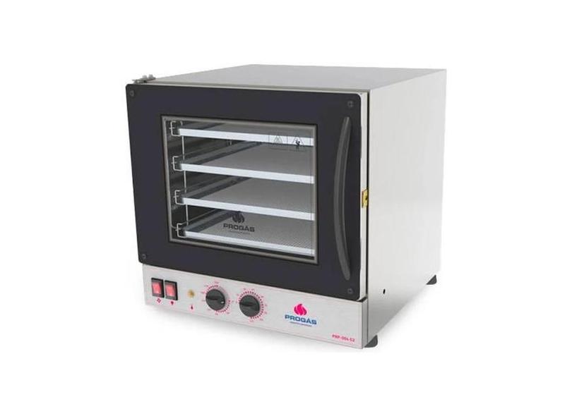 Forno Multiuso Turbo 70 Litros Elétrico 220v Preto Progás Forno elétrico