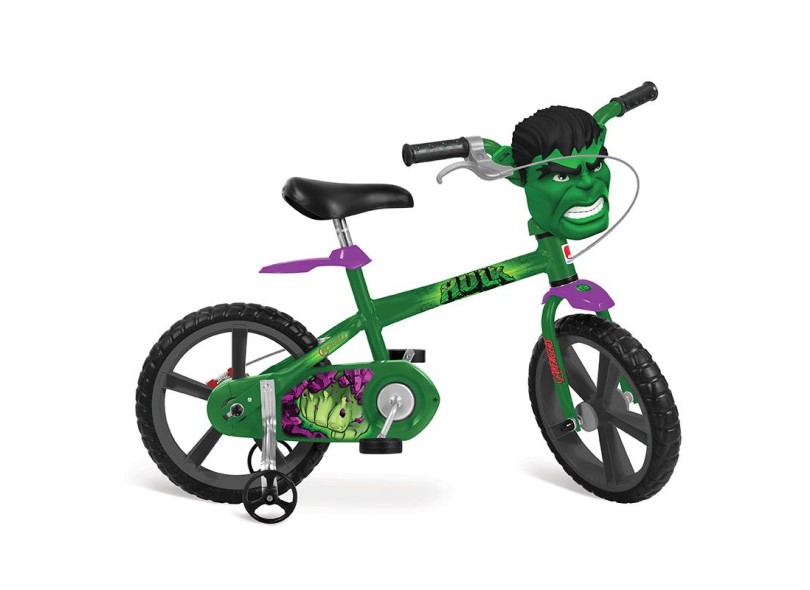 Bicicleta Bandeirante Hulk Aro 14 3019