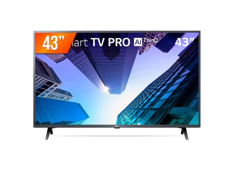 Smart TV TV LED 43 " LG ThinQ AI Full Netflix 43LM631C 3 HDMI