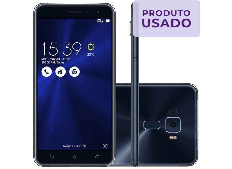 Smartphone Asus Zenfone 3 Usado 64GB 16.0 MP 2 Chips Android 6.0 (Marshmallow) 4G