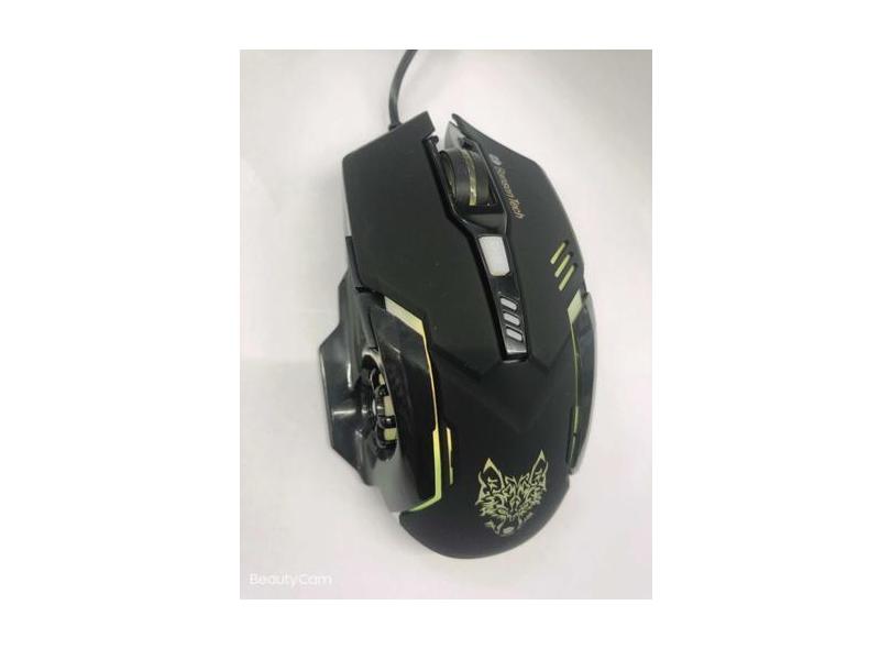 Mouse Gamer BS-8108 6 botões led 7 cores - Bason tech
