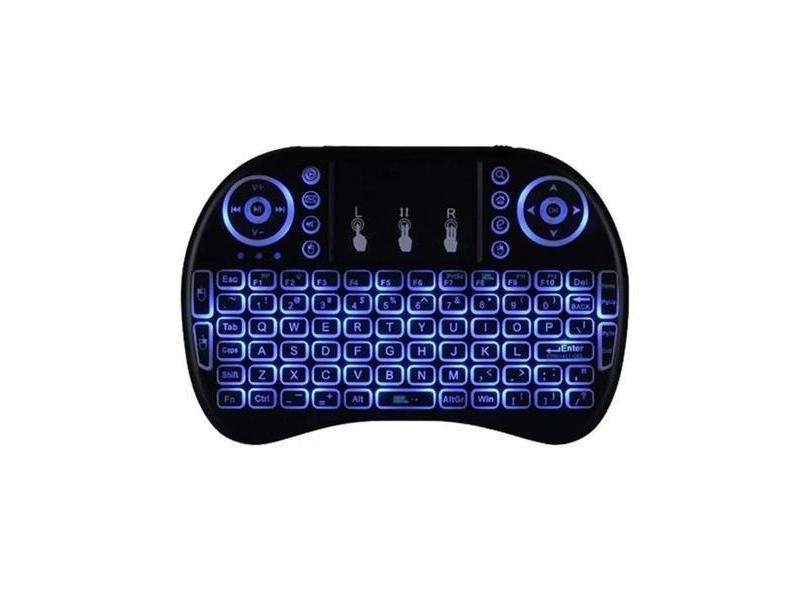 Mini Teclado Wireless Touch Celular Pc Android Tv Smart - One-X