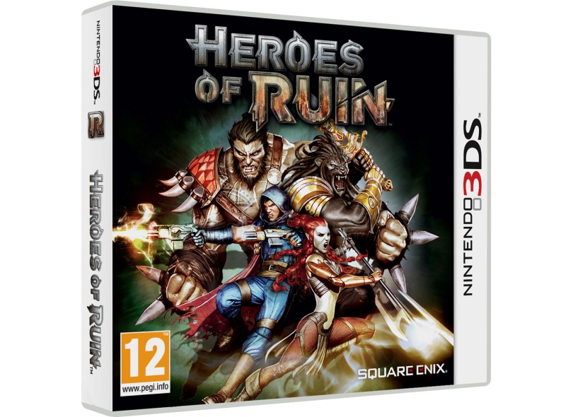 Jogo Heroes of Ruin Square Enix Nintendo 3DS