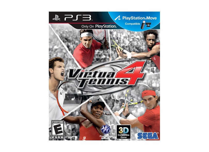 Jogo Virtua Tennis 4 Sega PS3