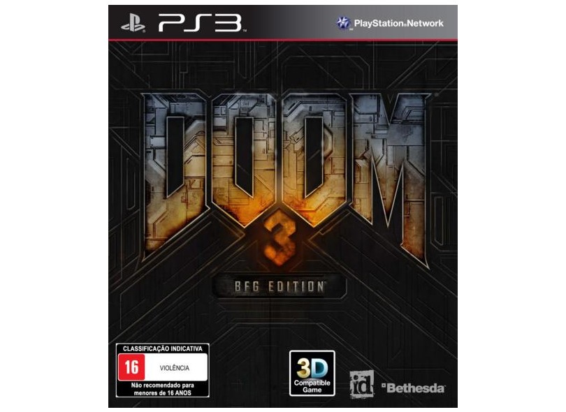 Jogo Doom 3: BFG Edition Bethesda PlayStation 3