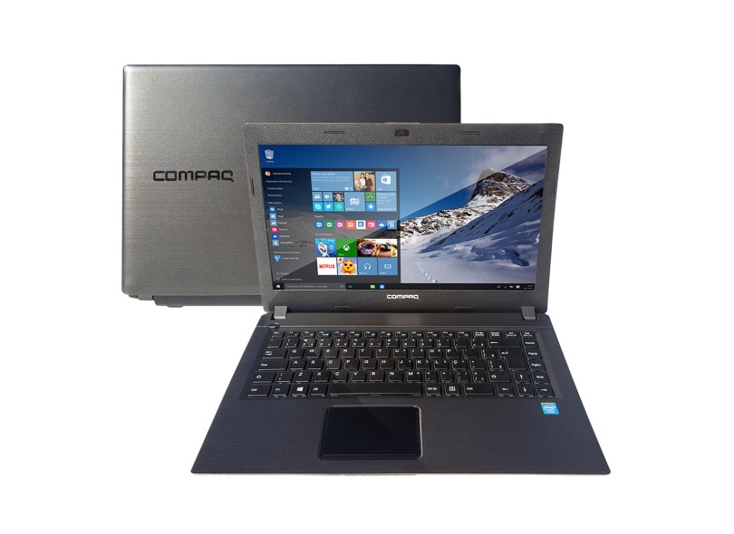 Notebook Compaq Presario Intel Celeron N2820 4 GB de RAM 500 GB 14 " Windows 10 CQ23