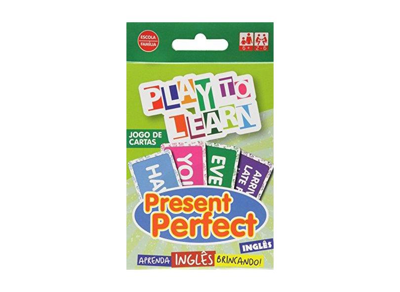 Aprenda Inglês Brincando - Jogo de Cartas - Present Perfect - Play