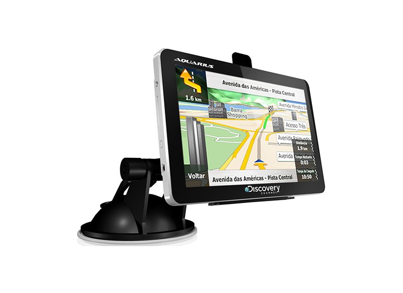 GPS Automotivo Aquarius Discovery Channel MTC2420 4,3 "