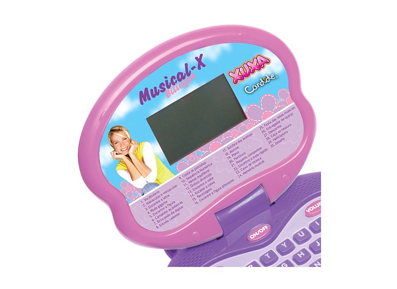 Laptop Infantil Xuxa 60 Atividades Candide X Bilingue 3098