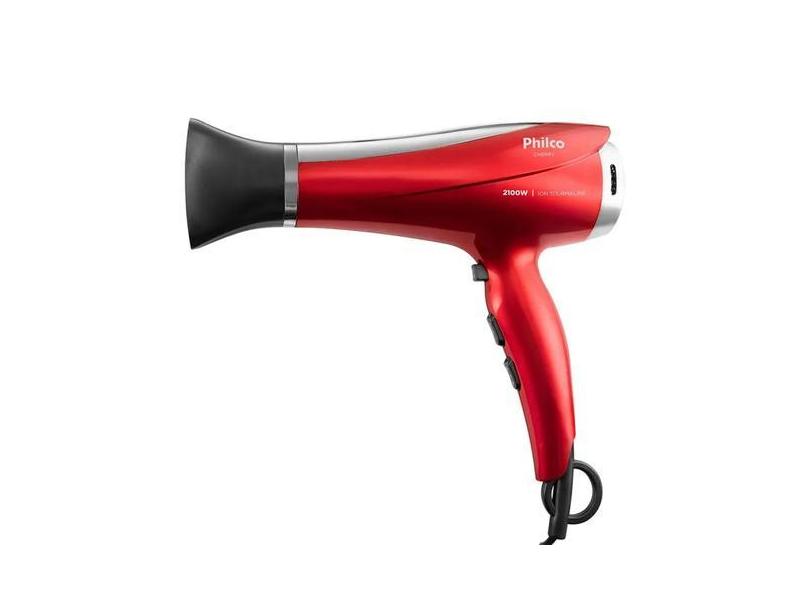 Secador De Cabelos Profissional Philco 2200 Watts Psc2300 Cherry Bivol