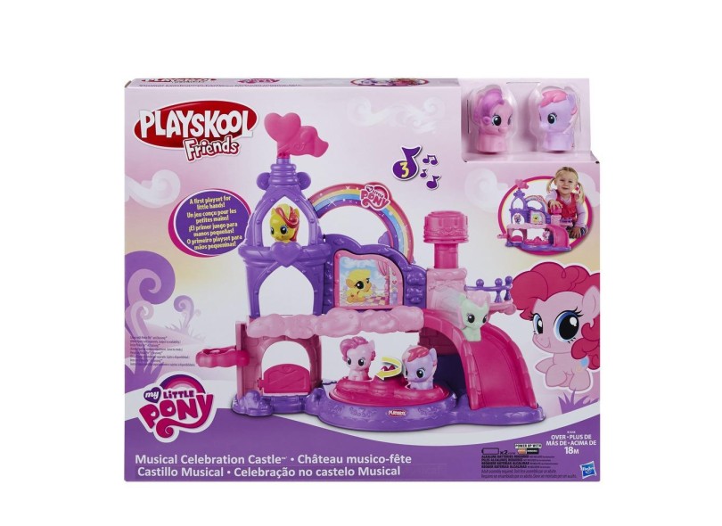 Boneca My Little Pony Playskoll Castelo Pônei Hasbro