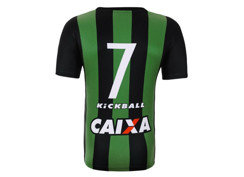 Camisa Torcedor América Mineiro I 2016 com Número Kickball