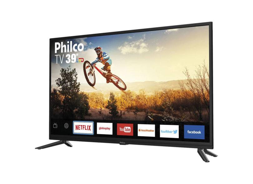 Smart TV TV LED 39 " Philco Netflix PTV39E60SN 2 HDMI