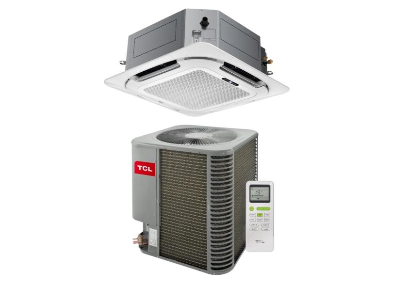 Ar Condicionado Split Cassete Inverter Tcl 55000 Btus Frio R-32 220v Monofásico