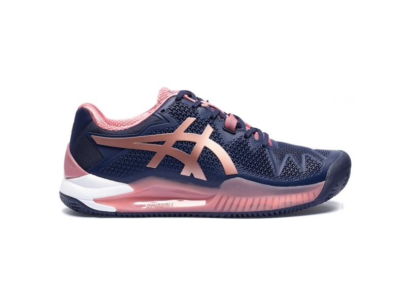 Tênis Asics Feminino Tênis e Squash Gel Resolution 8 Clay