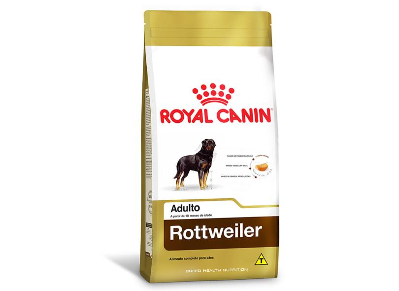 Ração Royal Canin Rottweiler Adulto com o Melhor Preço é no Zoom