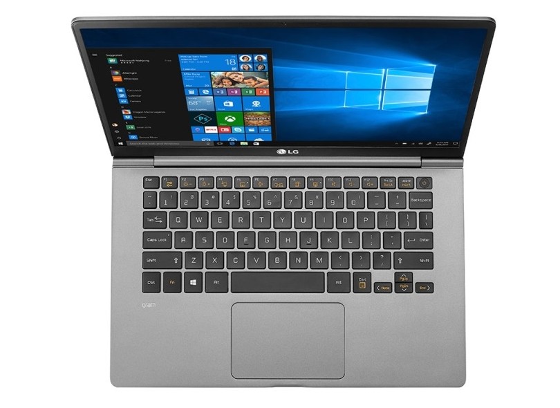 Notebook LG Gram Intel Core i5 8250U 8ª Geração 8 GB de RAM 256.0 GB 14 " Windows 10 14Z980-G.BH51P1